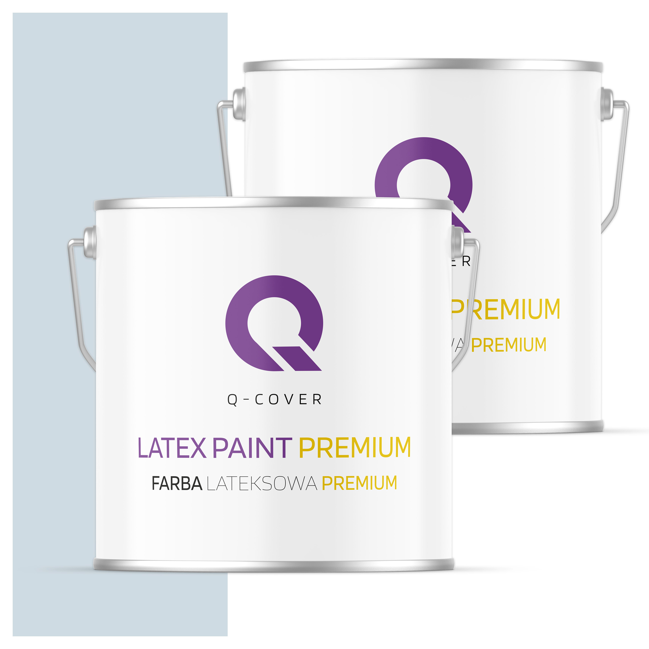 Umývateľná farba na steny stropov 5L Hlboká matná šedá platinová