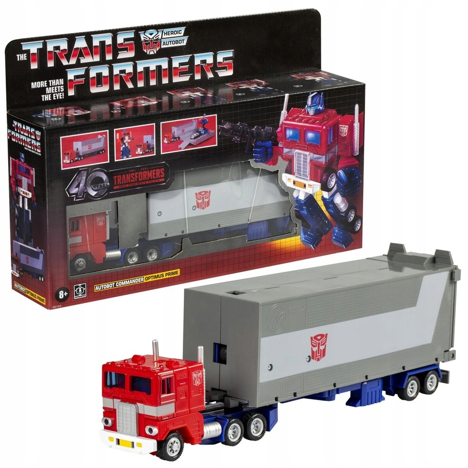 Transformers Optimus Prime 40-jarig jubileum Autobot Commander SET 8+