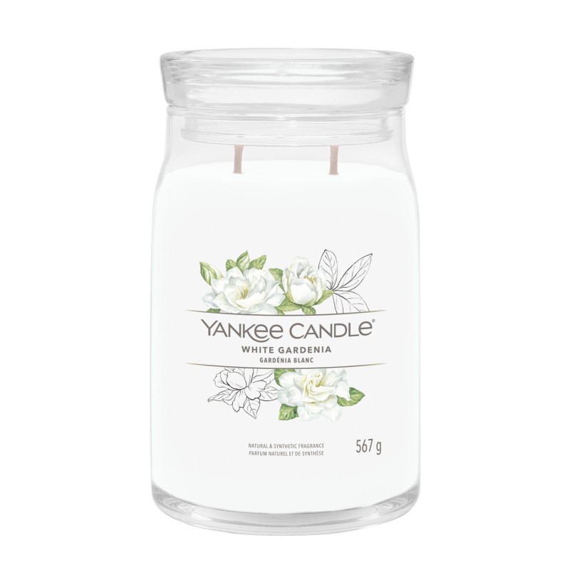 Yankee Candle vonná svíčka White Gardenia 567 g