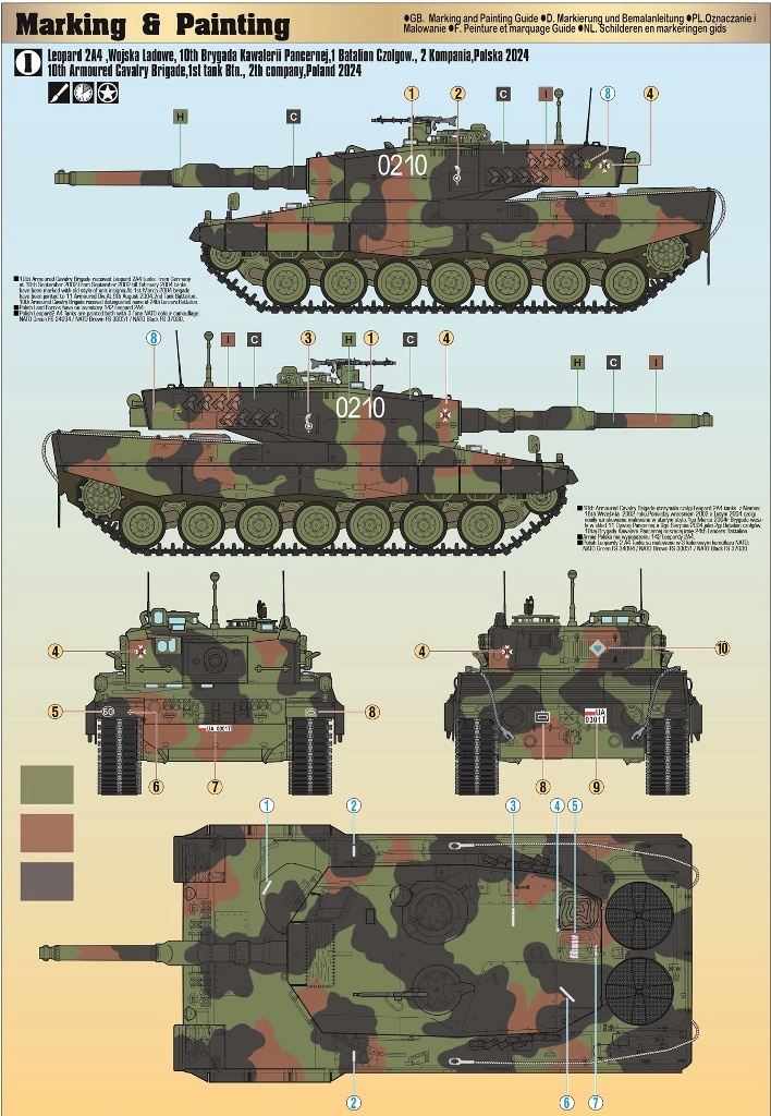 Leopard 2A4 Moderní německý těžký tank