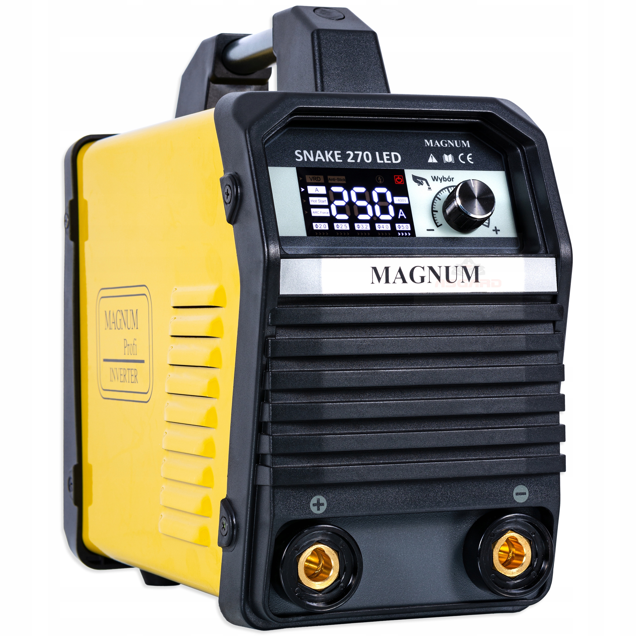 Spawarka ELEKTRODOWA MMA MAGNUM SNAKE 270 LED 250A Marka Magnum