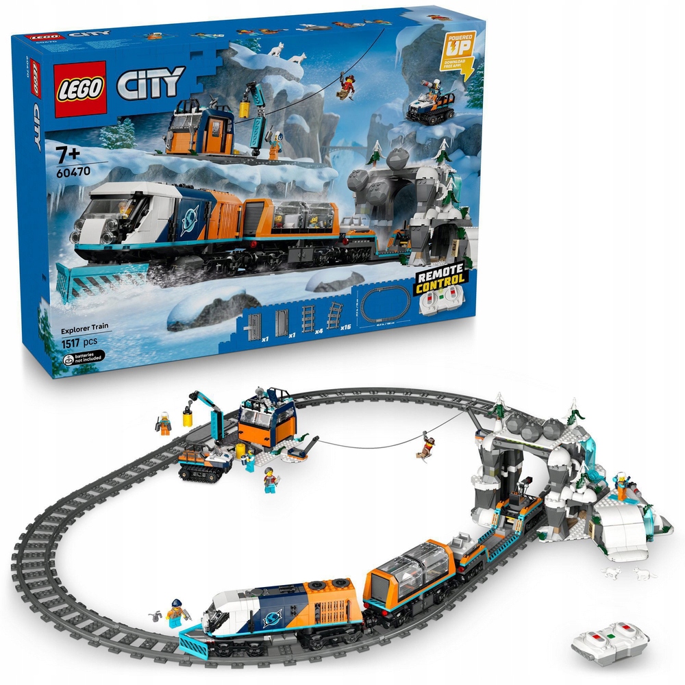 Lego City 60470 Polární expres pro průzkumníky Arktidy