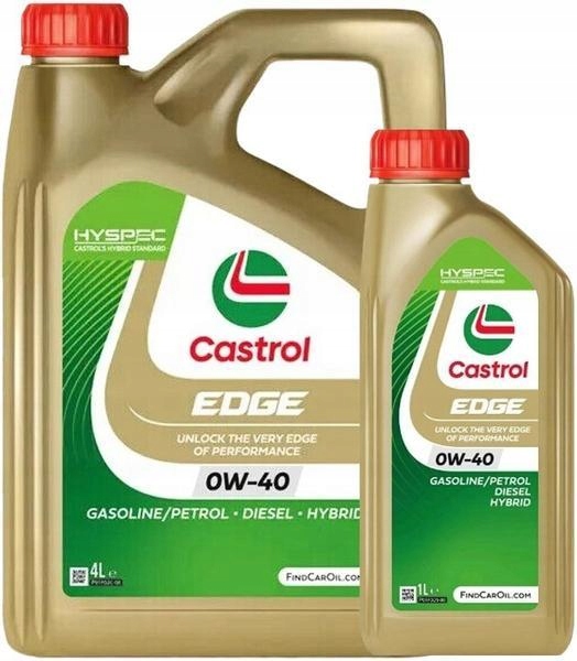 CASTROL EDGE 0W40 TITANIUM FST C3 SN 5L