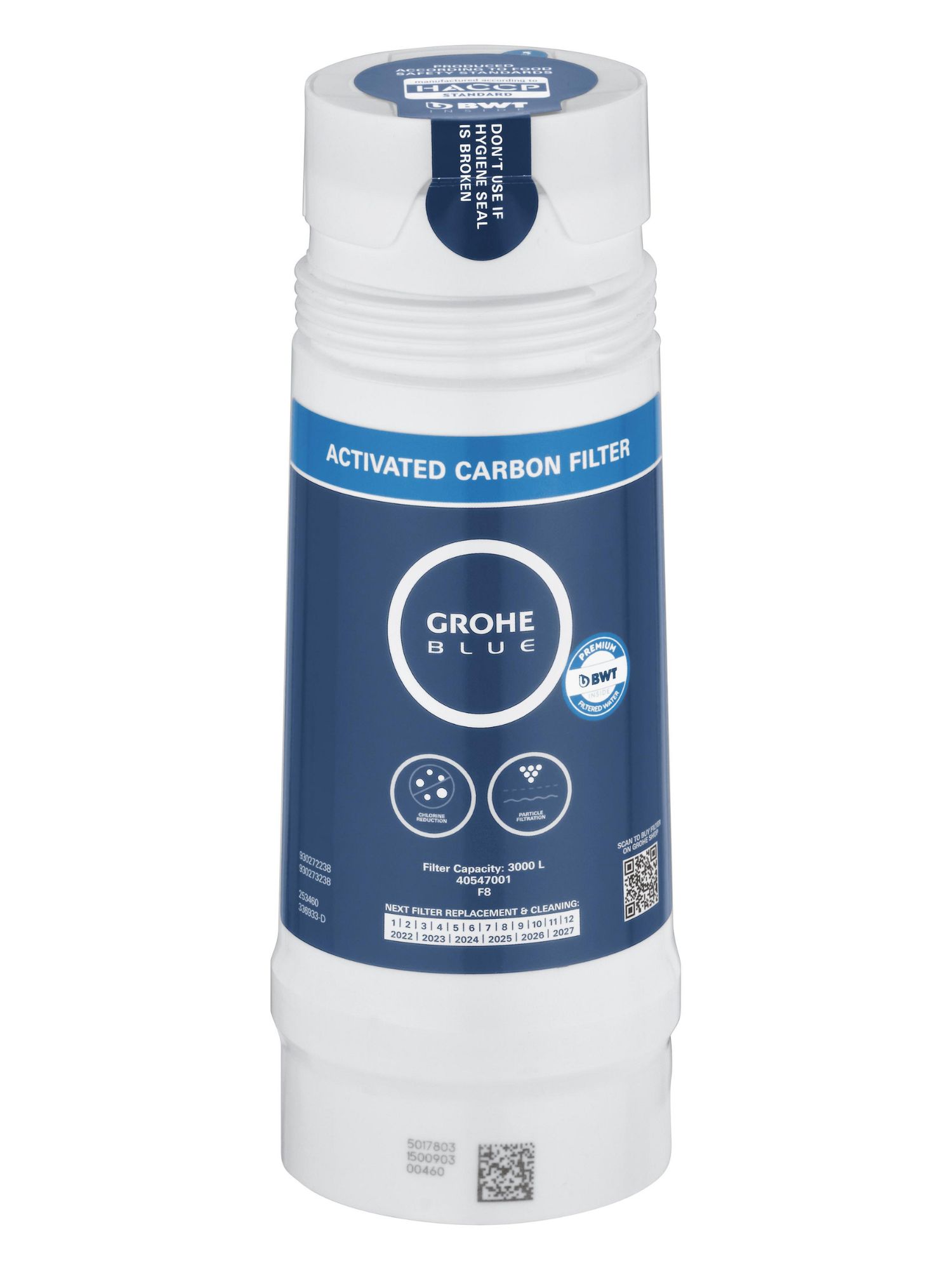 Wkład filtrujący filtr z węglem aktywnym Grohe Blue 40547001