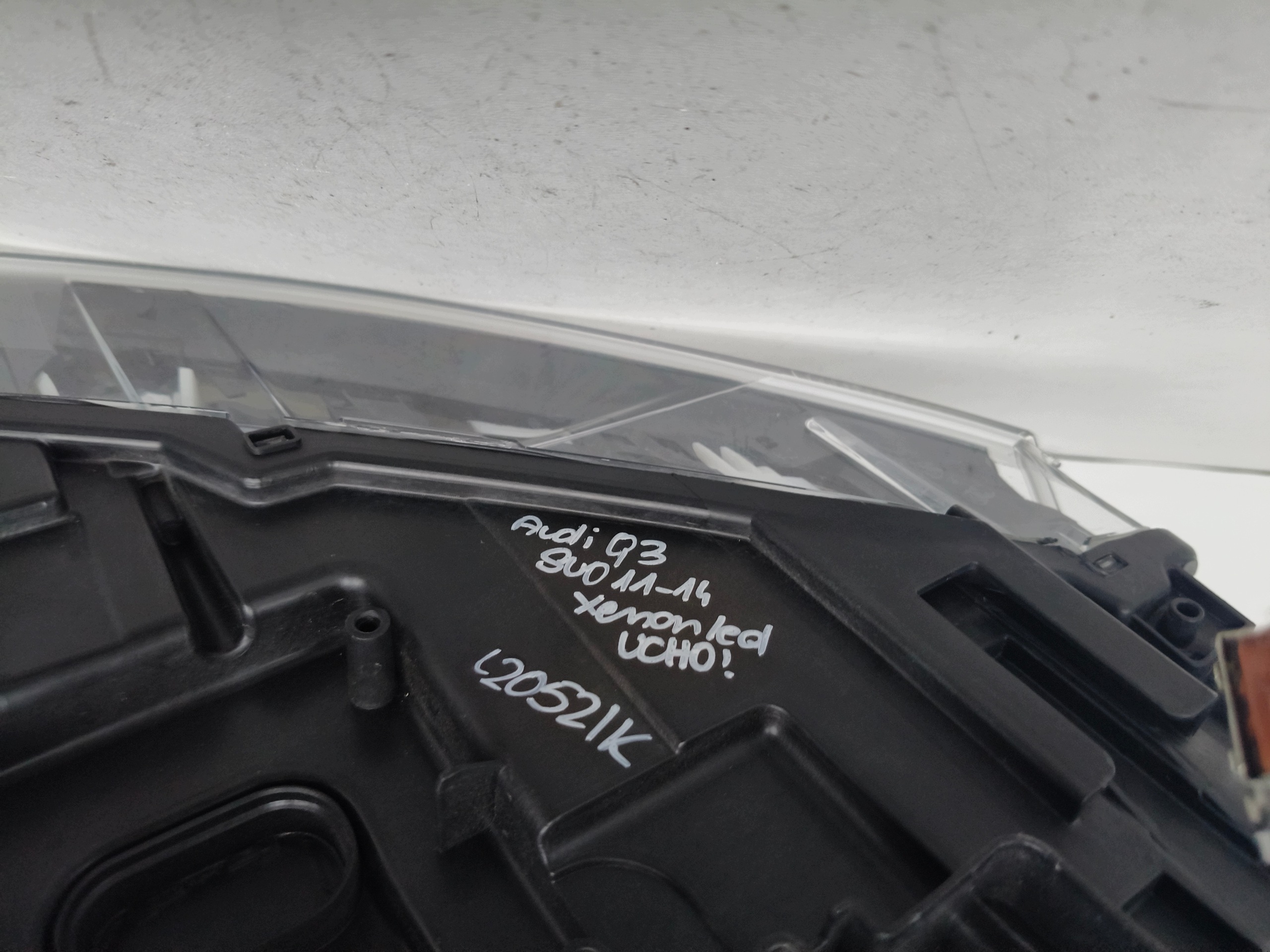 light left REFLEKTOR AUDI Q3 8U 8U0 11-14 XENON LED non-setting