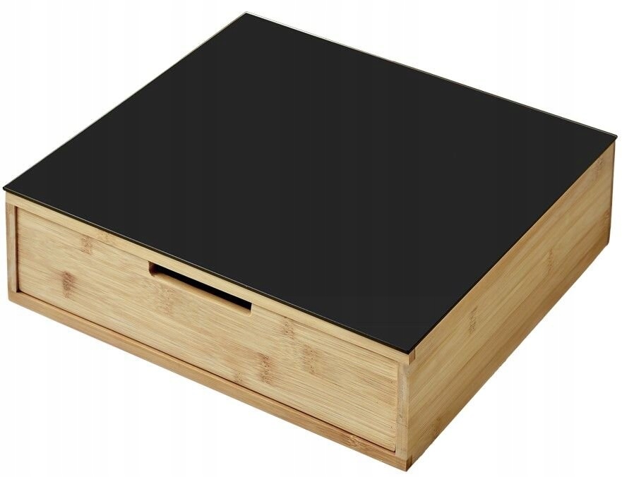 Organizér na čaje a kávové kapsle, 30 x 10 x 30 cm, bambus Kesper 58953