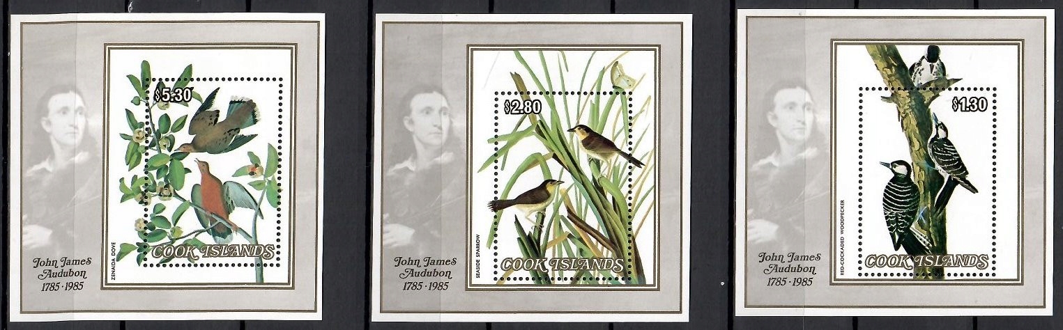 Wyspy Cooka 1985 Mi 153-154 Czyste **