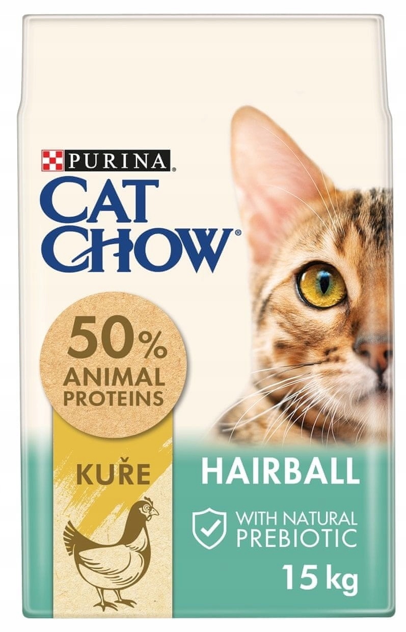 Levně Purina Cat Chow Special Care Hairball Control suché Krmivo pro kočky 15 kg