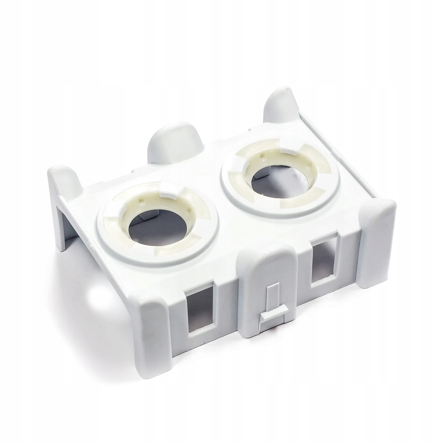 Uchwyt kosza górnego z uszczelką mywarki Whirlpool