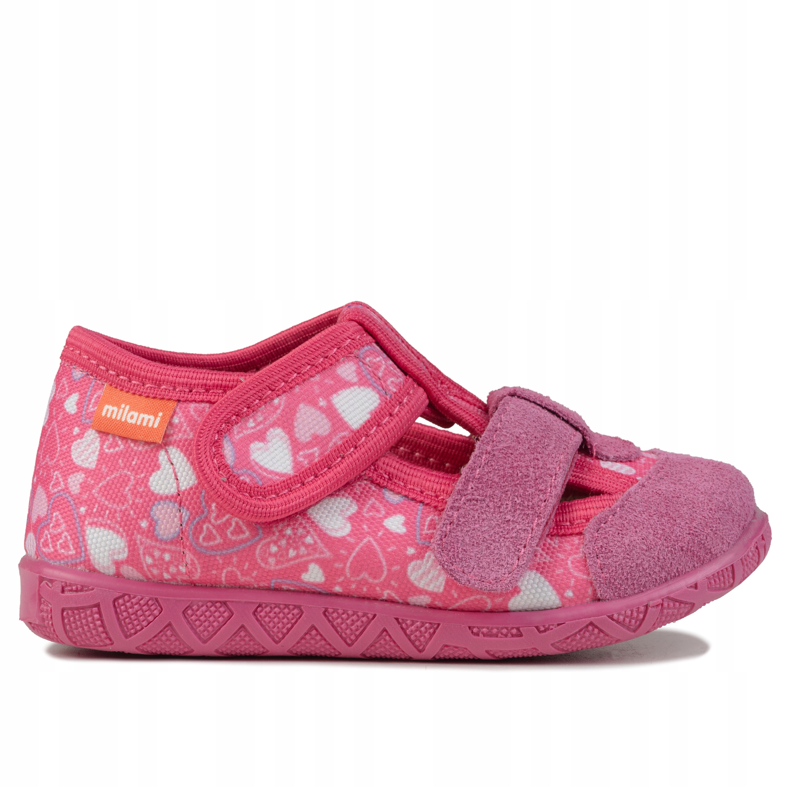 Kapcie, buty dziecięce Milami 118-BR-27-FUXIA