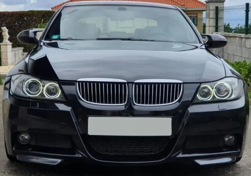 BMW E90 E91 2005-2008 CZARNY POŁYSK M PAKIET SPLITTER DOKŁADKA ZDERZAKA EAN (GTIN) 5905972896314