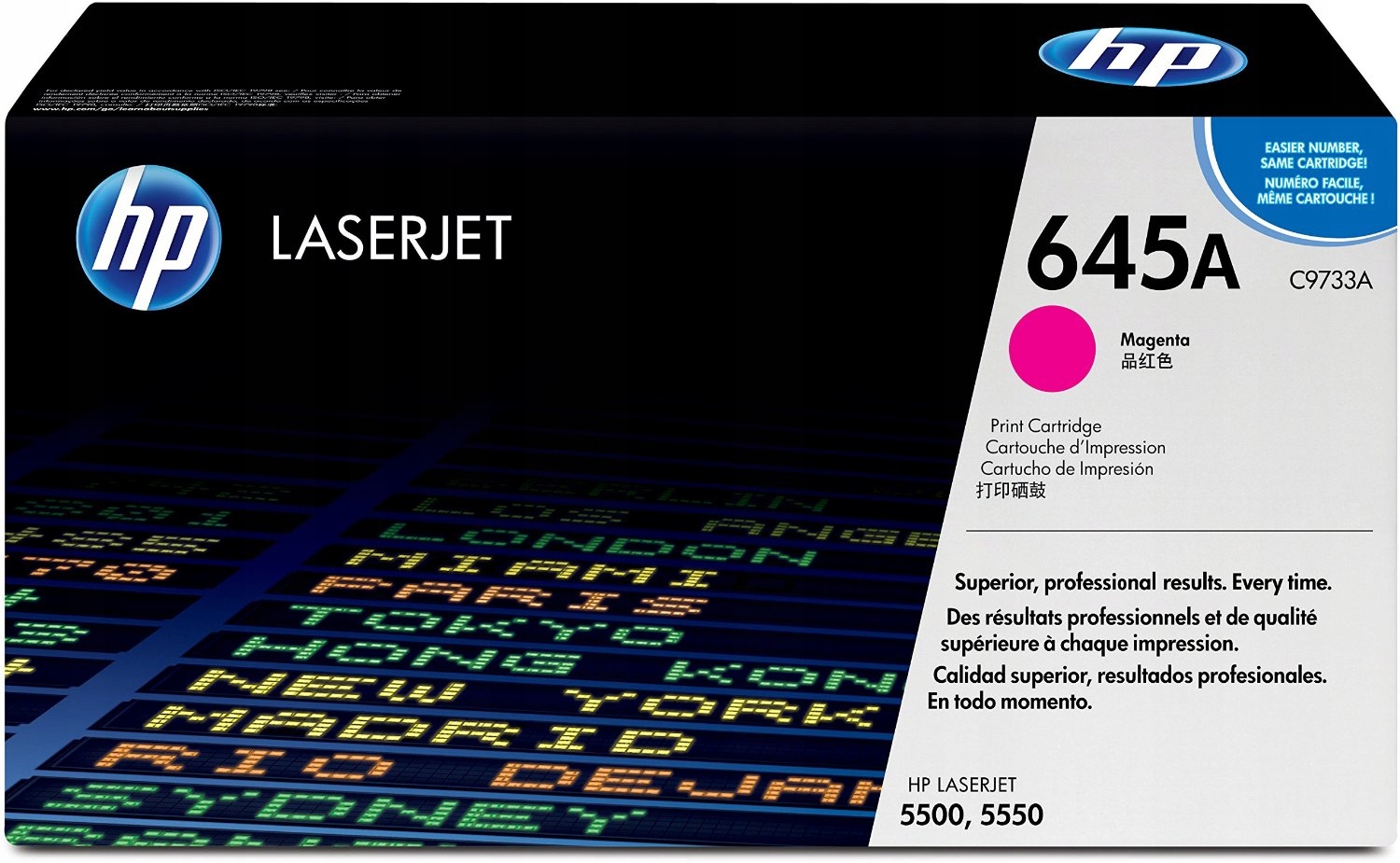 Toner Hp C9733A červený (purpurový)