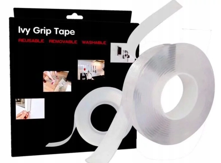 

Mocna Taśma Nano Tape Wodoodporna Dwustronna 5 M