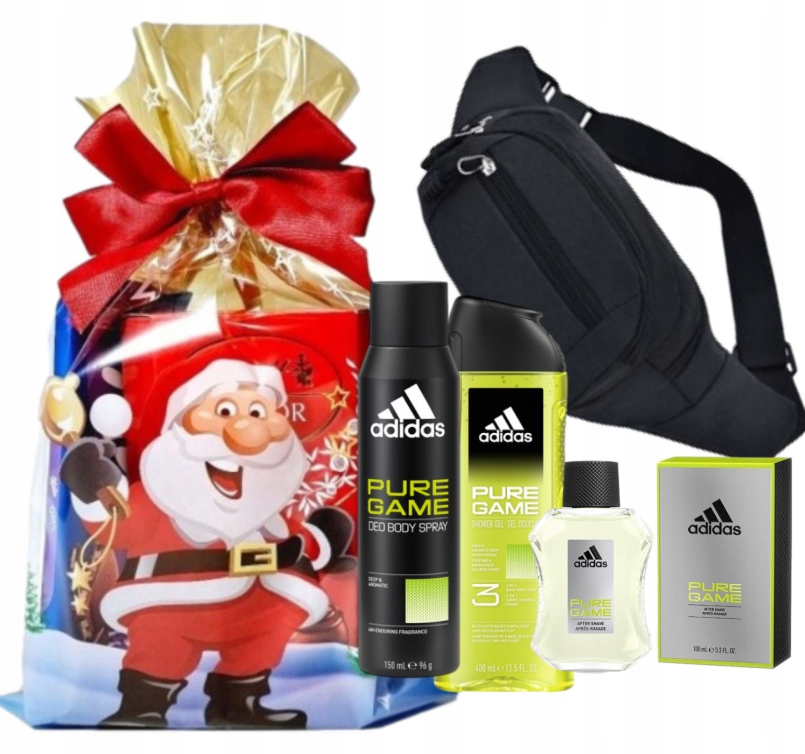 Adidas Pure Game Sada kosmetických přípravků s ledvinou – nápad na dárek pro manžela tatínka