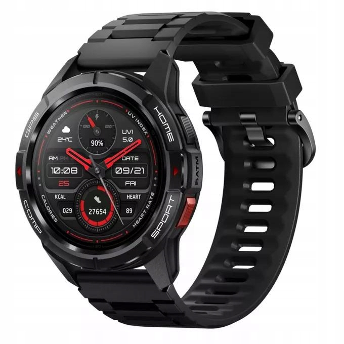 Smartwatch Mibro Gs Active czarny Amoled Gps Glonass 400mAh