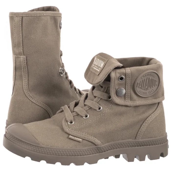 Dámské boty Tenisky Palladium Baggy Vintage Khaki 92353-272-M Hnědé