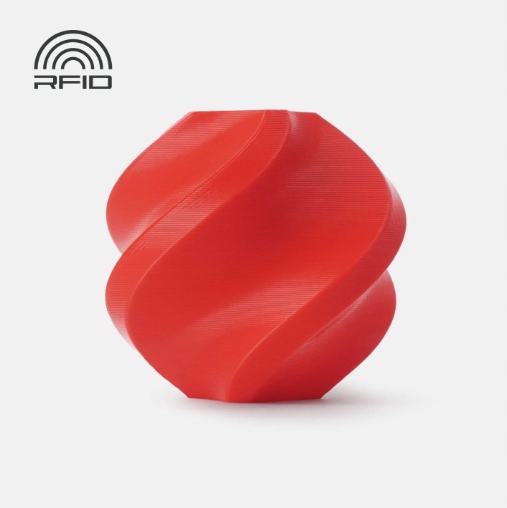 Filament BambuLab PLA Basic Czerwony 1,75mm 1kg Refill 10200