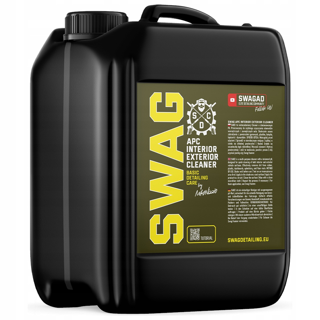 Swag Basic Apc Interior Exterior Cleaner 5L Uniwersalny Środek Czyszczący