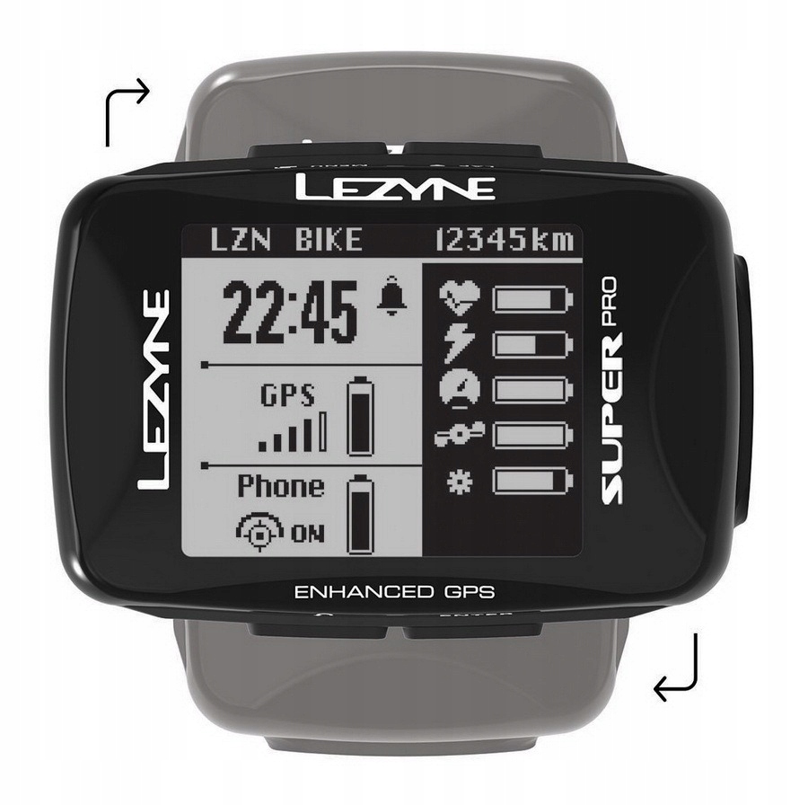 Cyklopočítač Lezyne Pro Gps