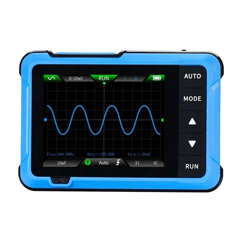 Přenosný Osciloskop 2V1 Fnirsi DSO510 S Generátorem Signálů 10 MHz