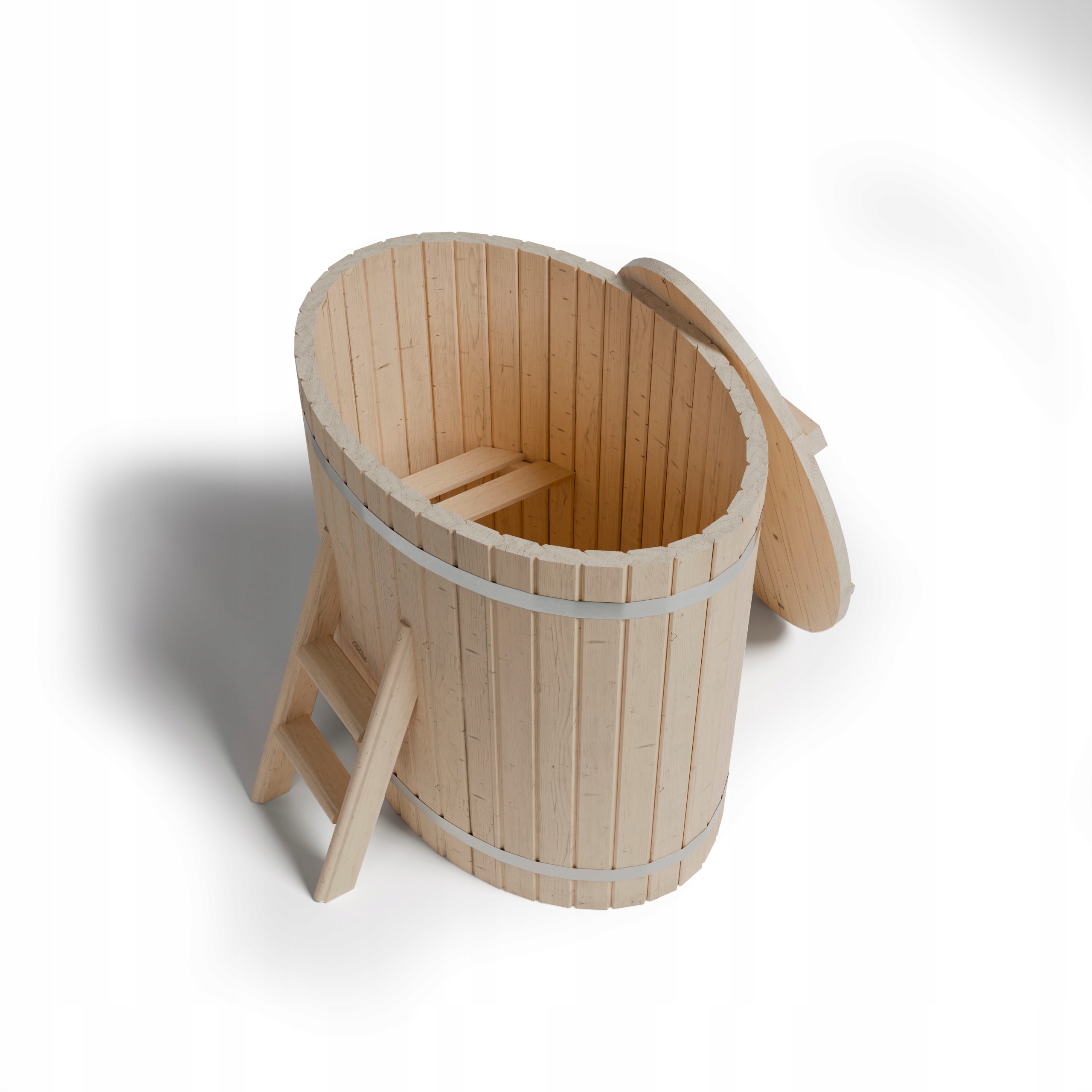 Zahradní koupací sud 120 cm 1BO ochlazovací káď – stavebnice