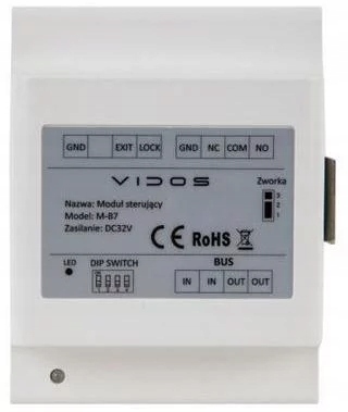 Ovládací modul Vidos 2IP M-B7 pre videovrátniky