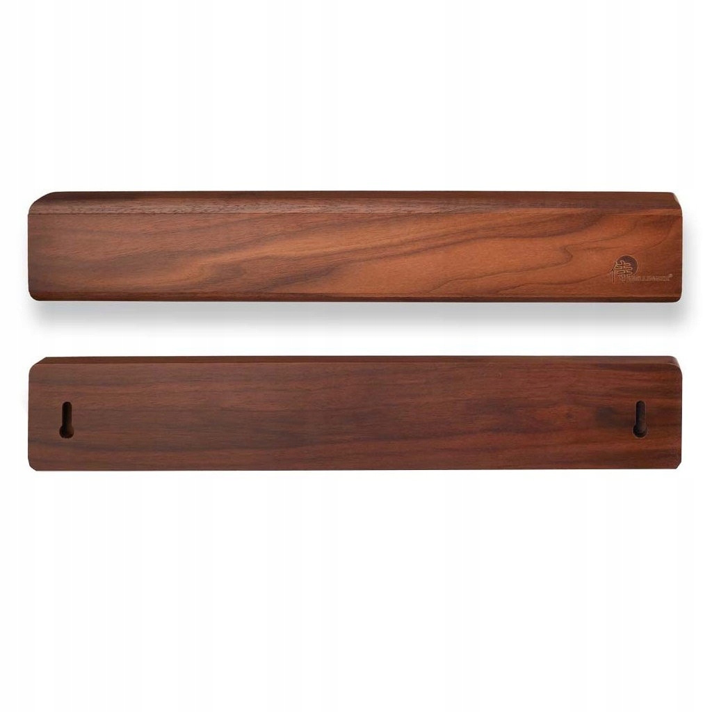 Stylová magnetická lišta na nože vyrobená z ořechového dřeva Dellinger