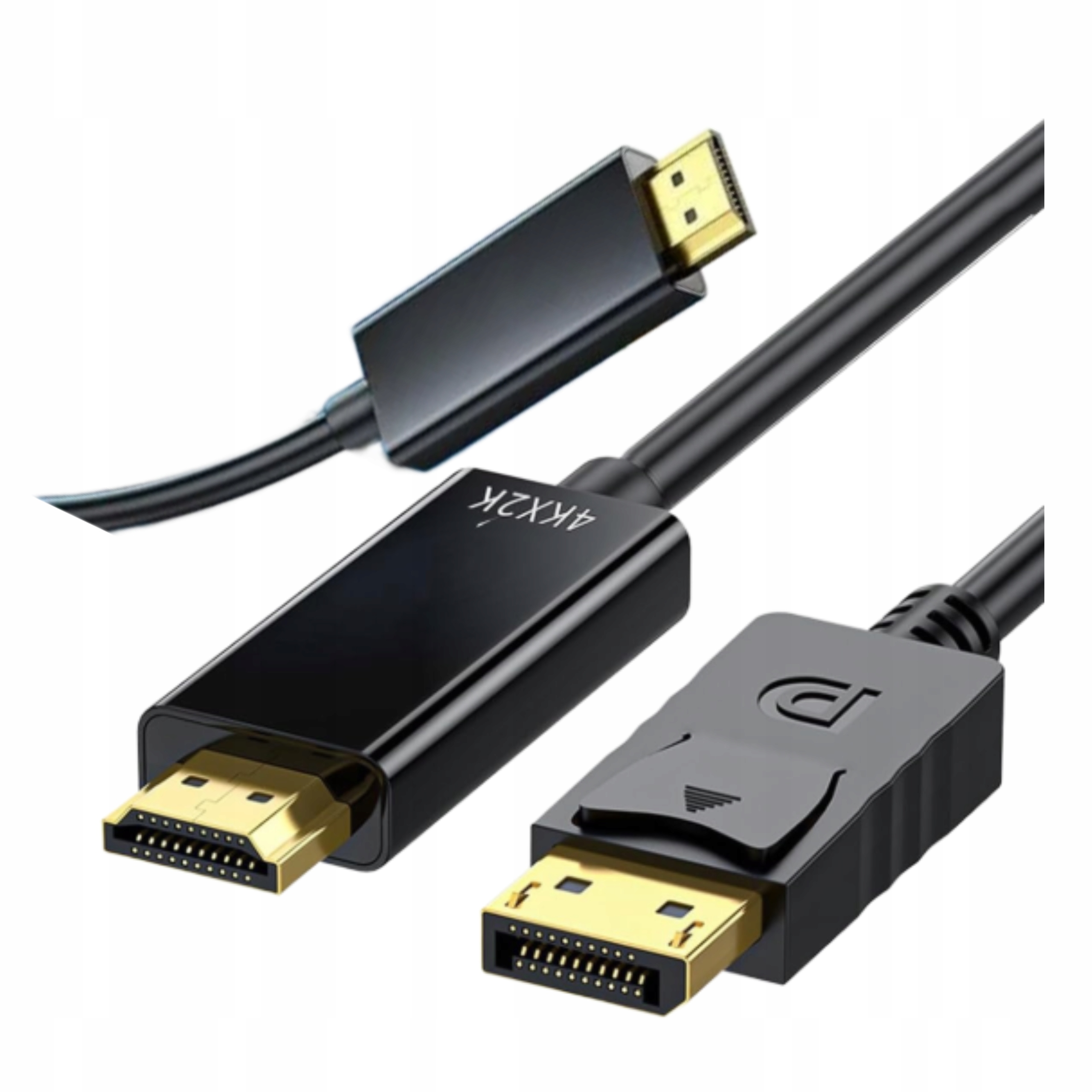 Kabel DisplayPort Na HDMI 4K 60Hz DP Do HDMI Przewod Do Monitora TV PC