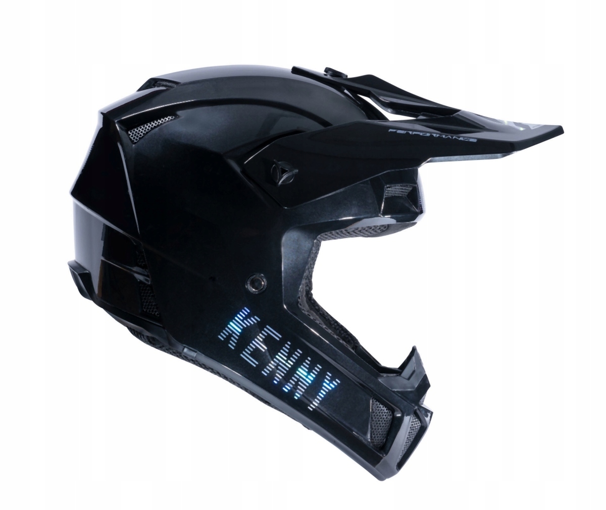 KENNY RACING KASK CROSS/ENDURO MODEL PERFORMANCE MIPS SOLID BLACK KOLOR CZA