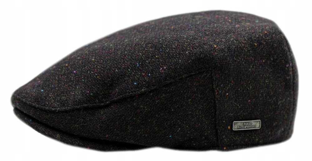 Vlněná čepice Melanžová černá Podzimní a zimní Pako Jeans 60