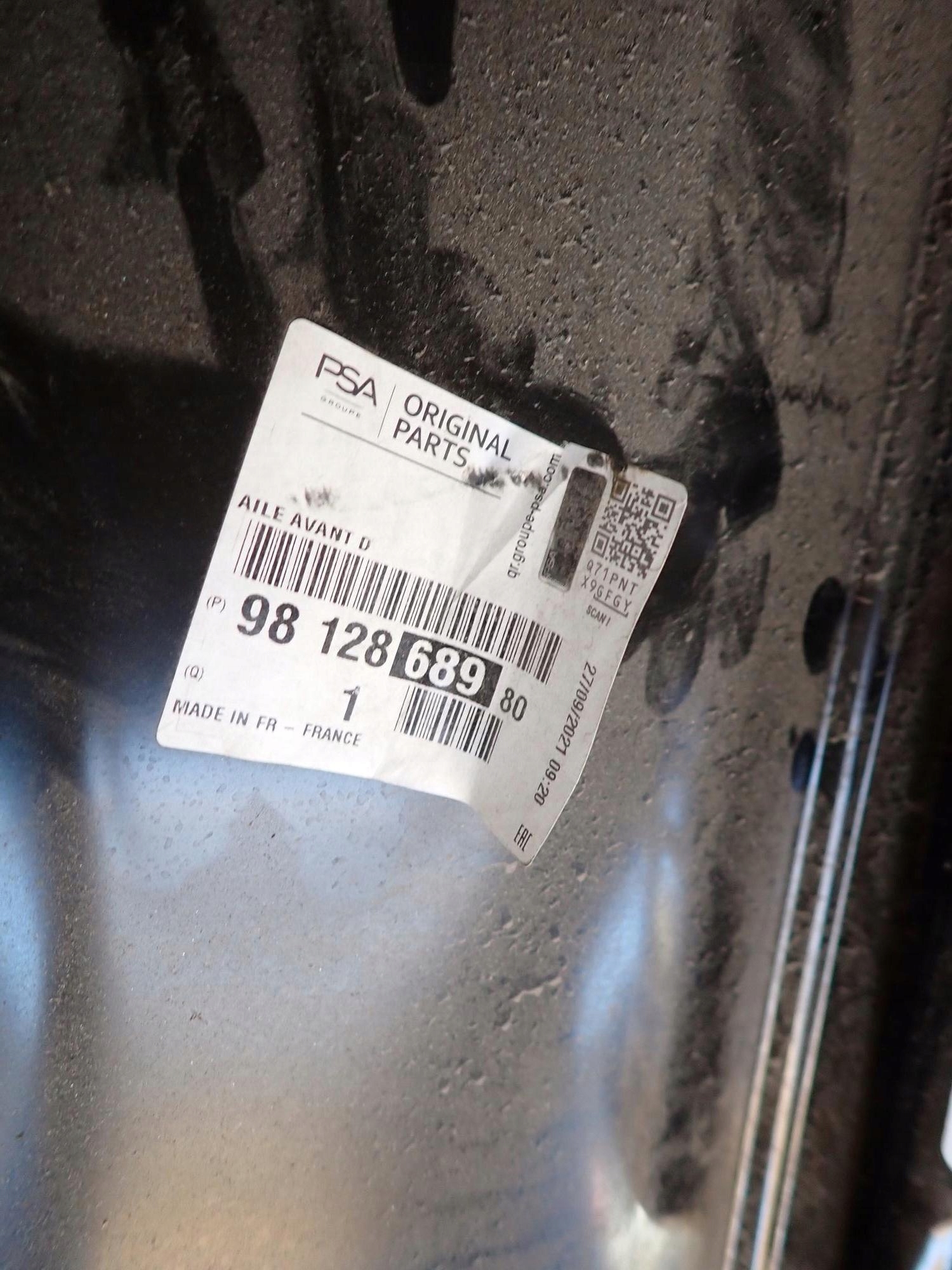 CITROEN C3 III 3 16-24 fender front front right