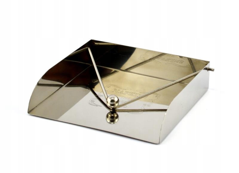 serwetnik metalowy 18x18x4cm  KWADRAT | 13184 — 3