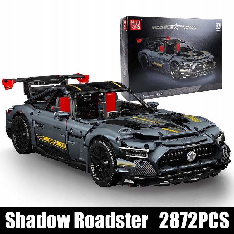 Technic 1:8 AMG GT-R Sport Racing Building Car