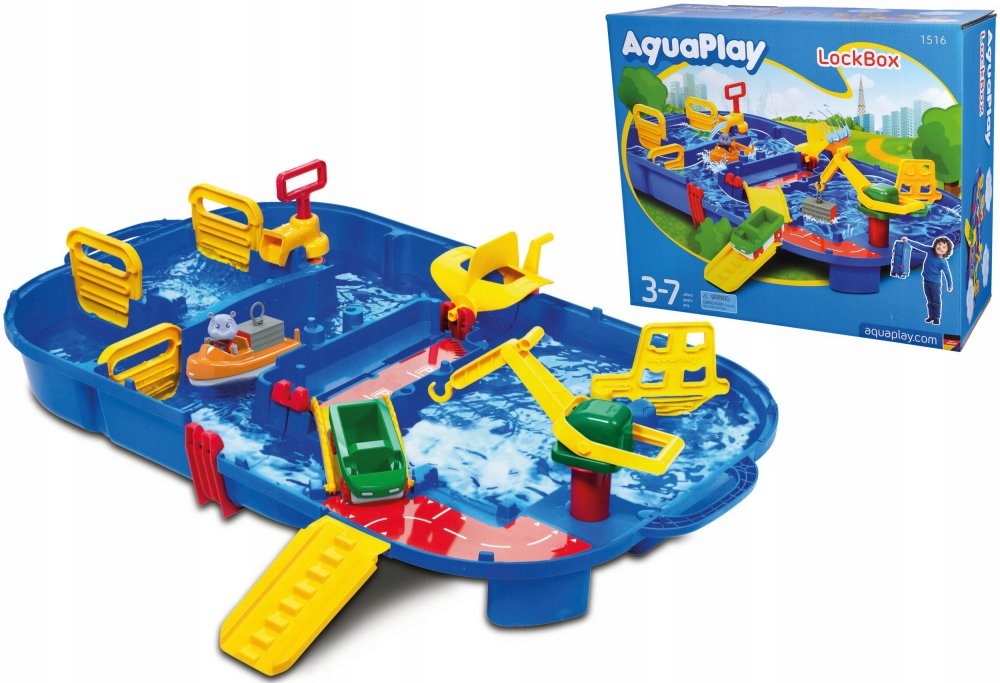 

AquaPlay Tor Wodny Piaskownica w Walizce Łódka