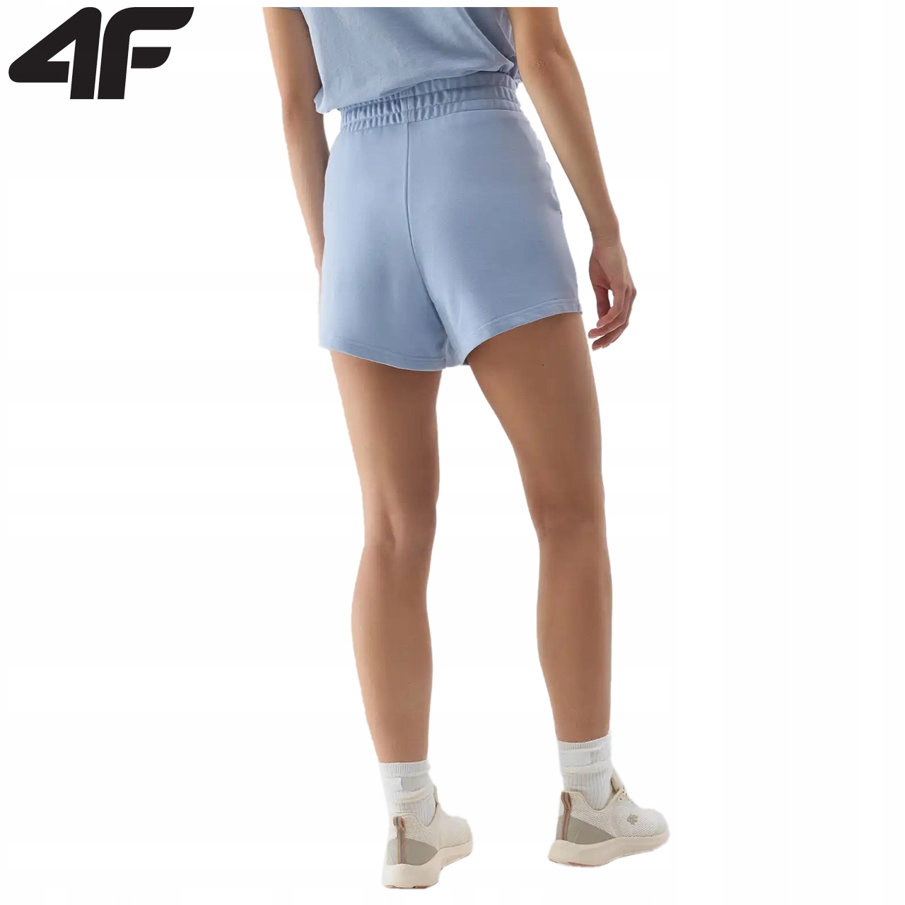 KRÓTKIE SPODENKI DAMSKIE 4F DRESOWE SPORT F286 BAWEŁNA CASUAL CO DZIEŃ M Model L24 TSHOF286