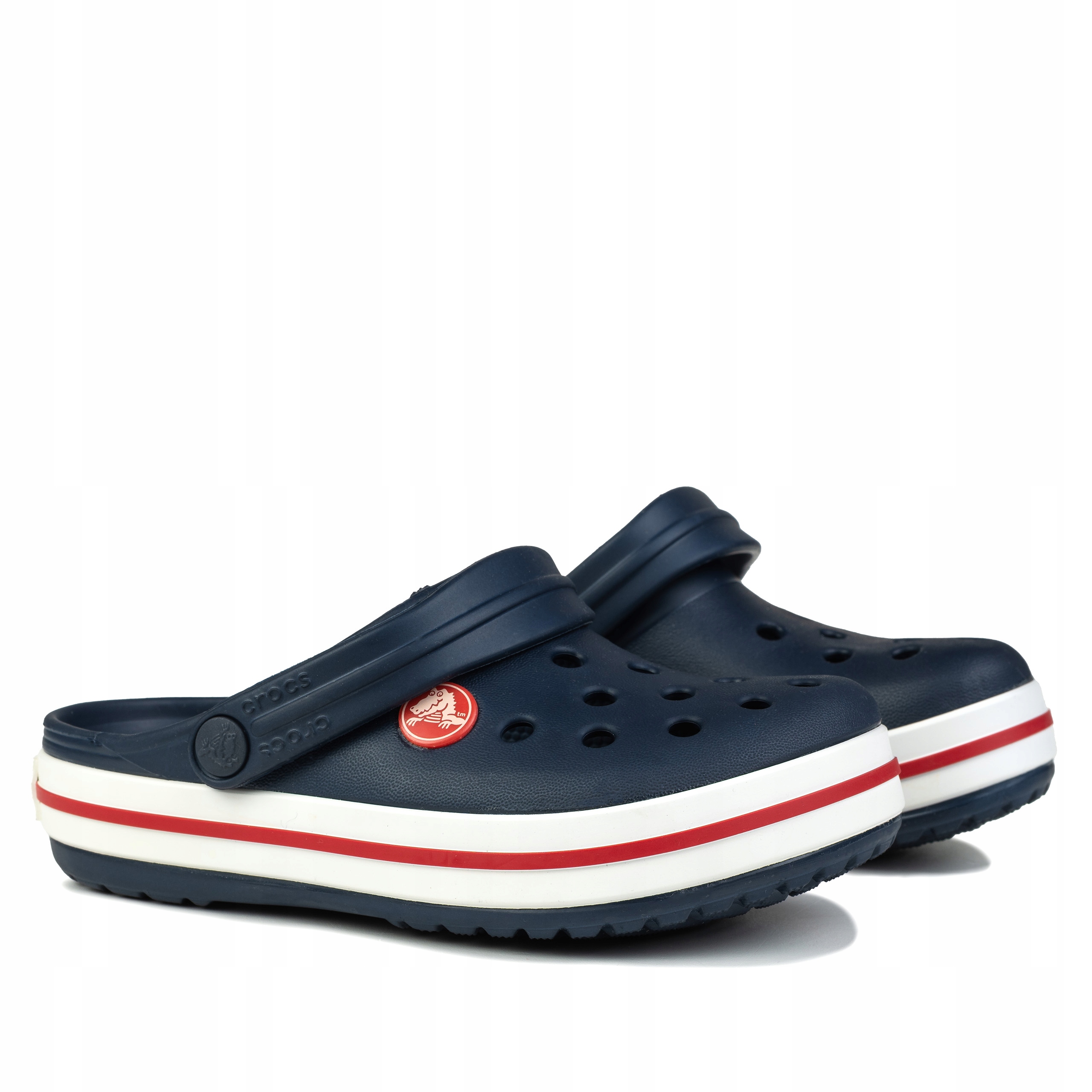 Crocs klapki dziecięce tworzywo sztuczne niebieski