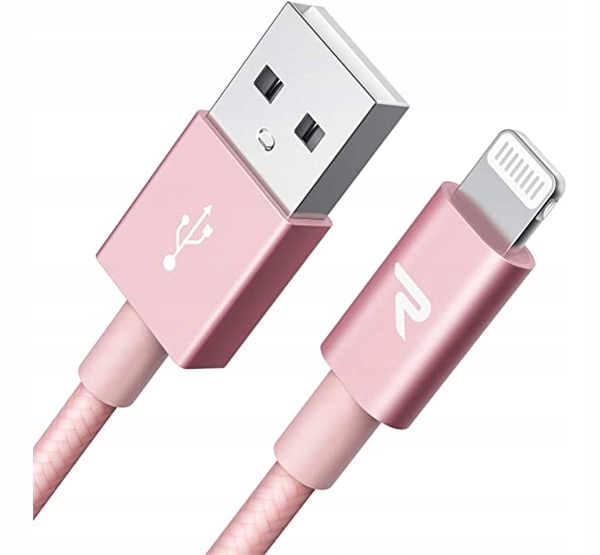 Rampow USB Lightning certyfikat Apple MFi C89 - 1m