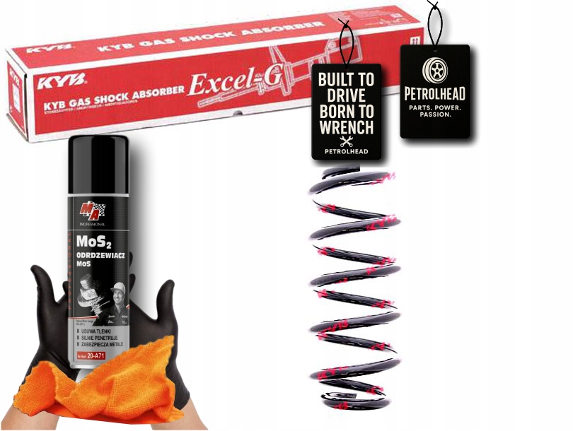 Pružina Zavěšení Přední L/p Pro Vozidla Bez Závěsu #Petrolhead Pro+ Kit1
