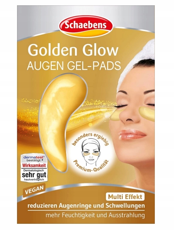 

Schaebens, Golden Glow, Płatki pod oczy, 2 sztuki