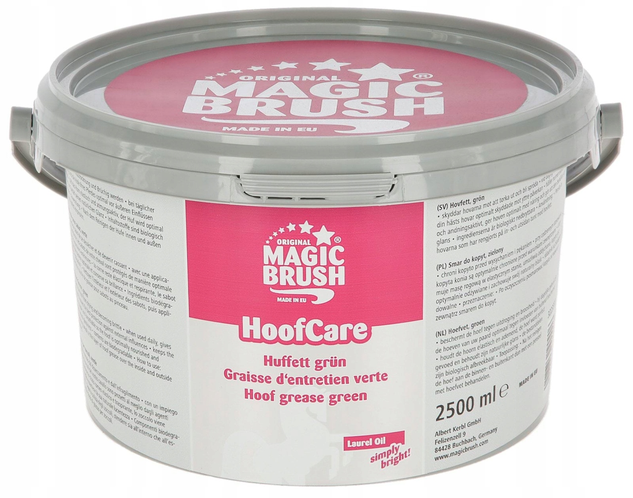 Mazivo Na Kopyta Pro Koně Hoof Care Zelené 2500 ml Magicbrush
