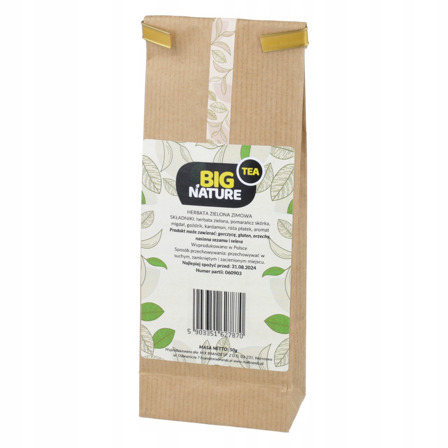 Herbata zielona ZIMOWA 50g - BIG NATURE — 4