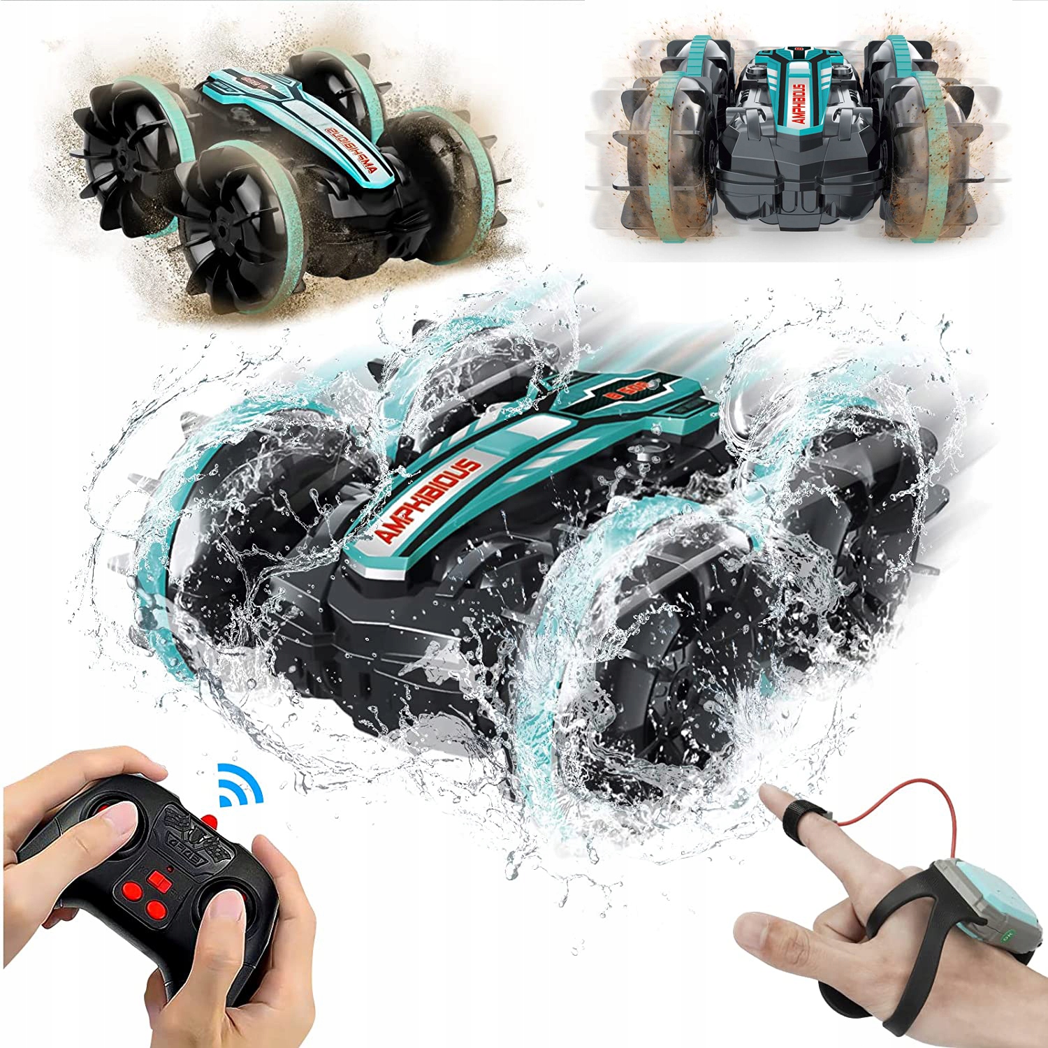 

Samochód Sterowany Ręką Gestami +pilot 4x4 Auto Rc