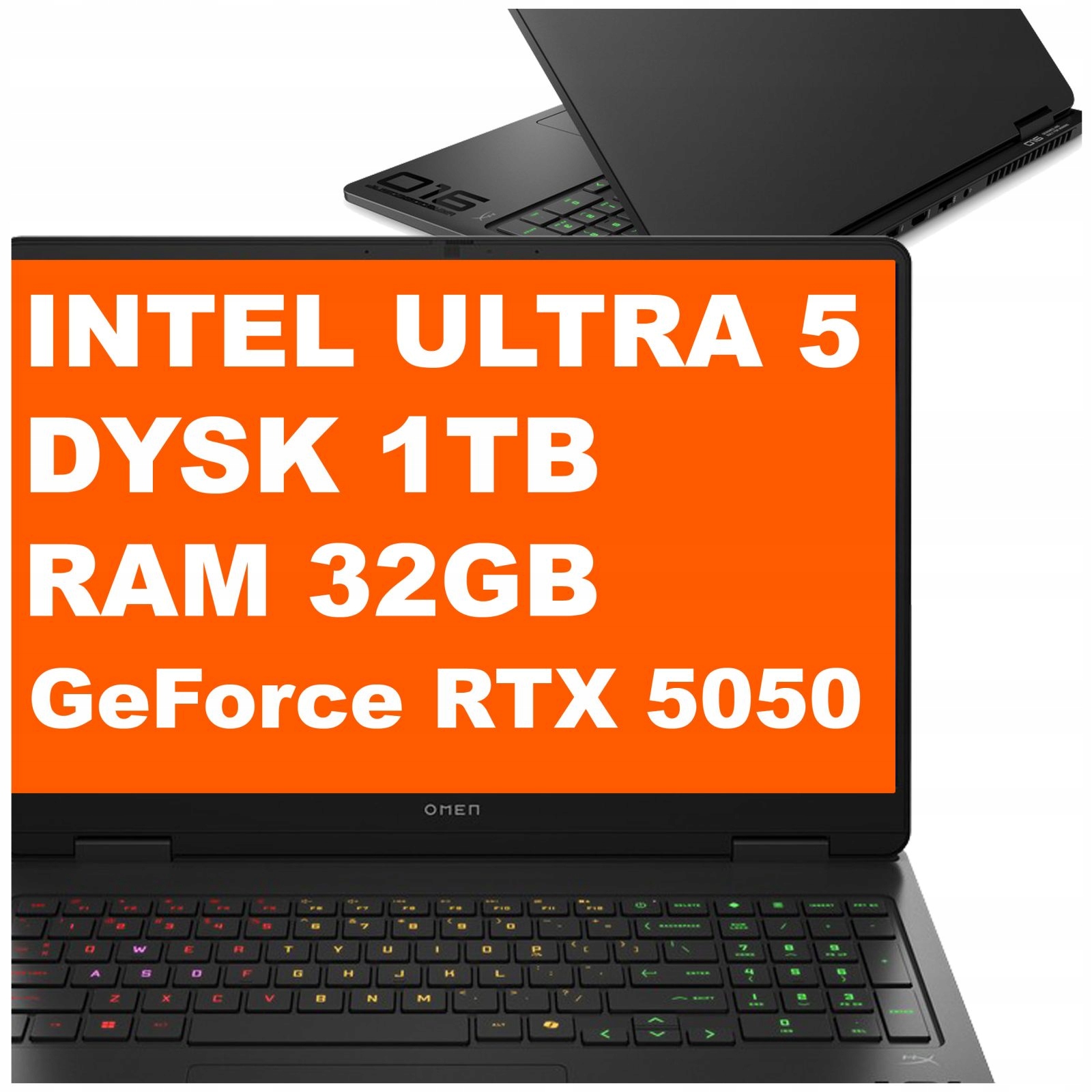Notebook Hp Omen Slim 16-an Ultra 5 32GB 1TB Rtx 5050 2k Win 11