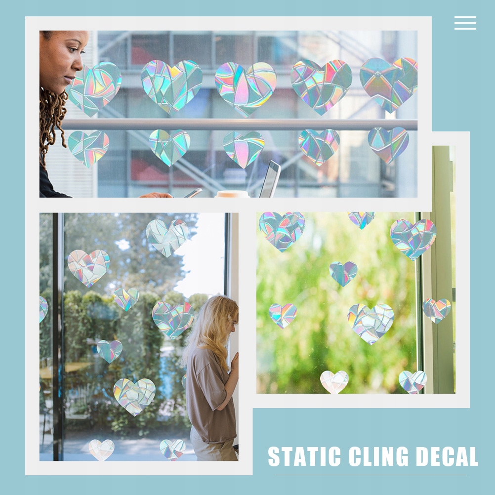 DIY NAKLEJKI DO OKNA WITRAŻOWE NAKLEJKI Marka bez marki