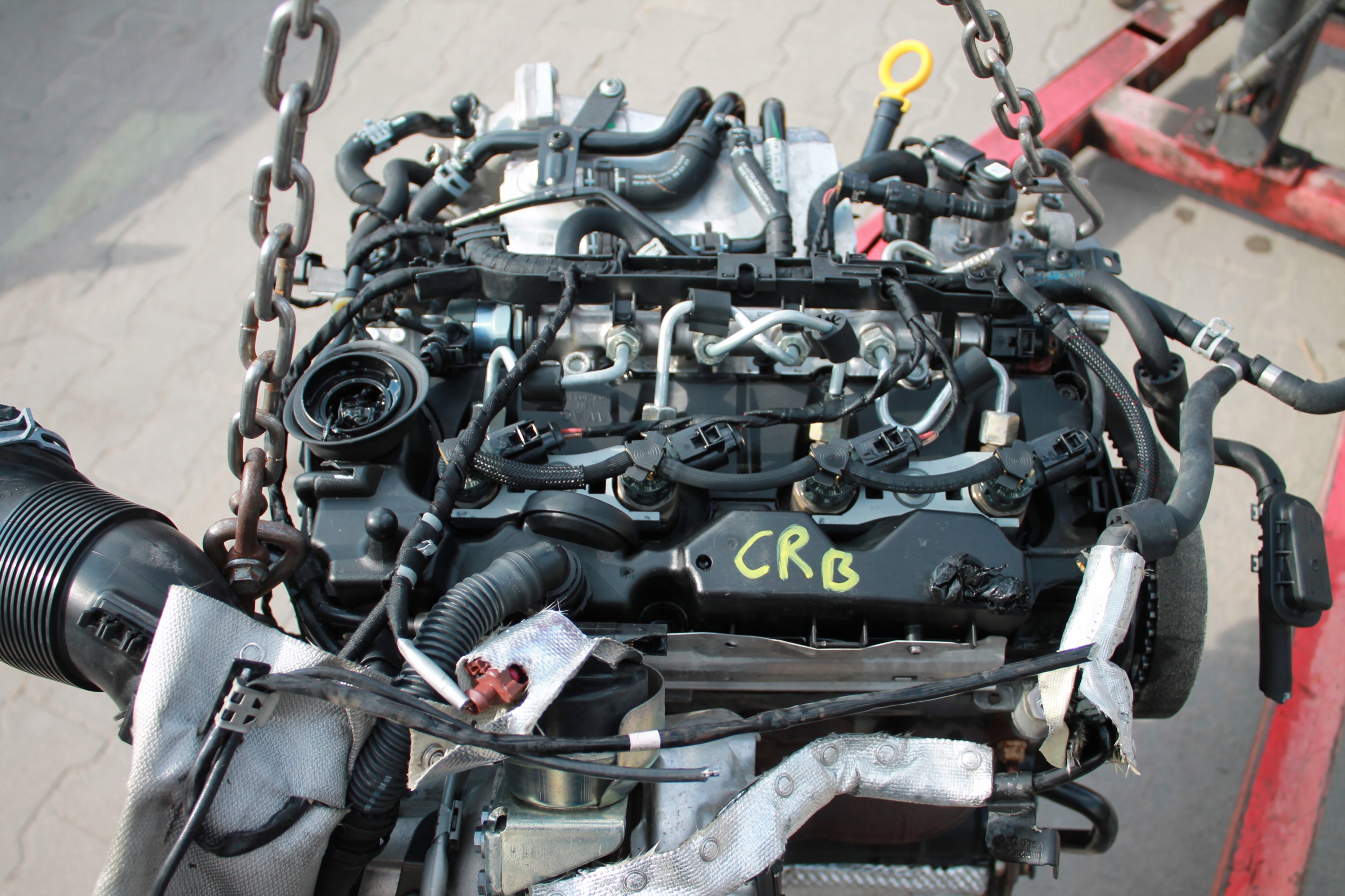 engine complete VW SKODA 2,0 TDI CRB 90 TYSKM