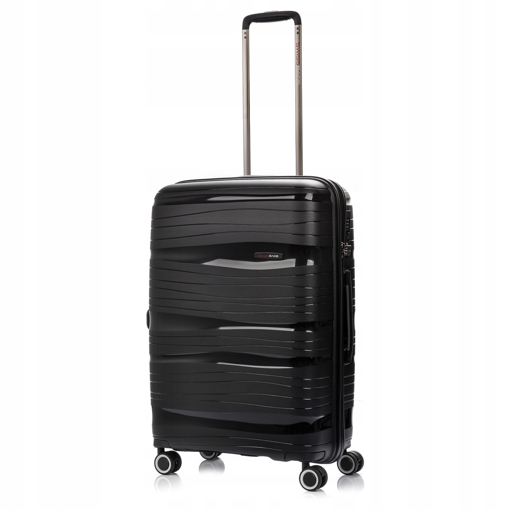 

Średnia Walizka na kółkach 67cm SwissBags Wave 72l