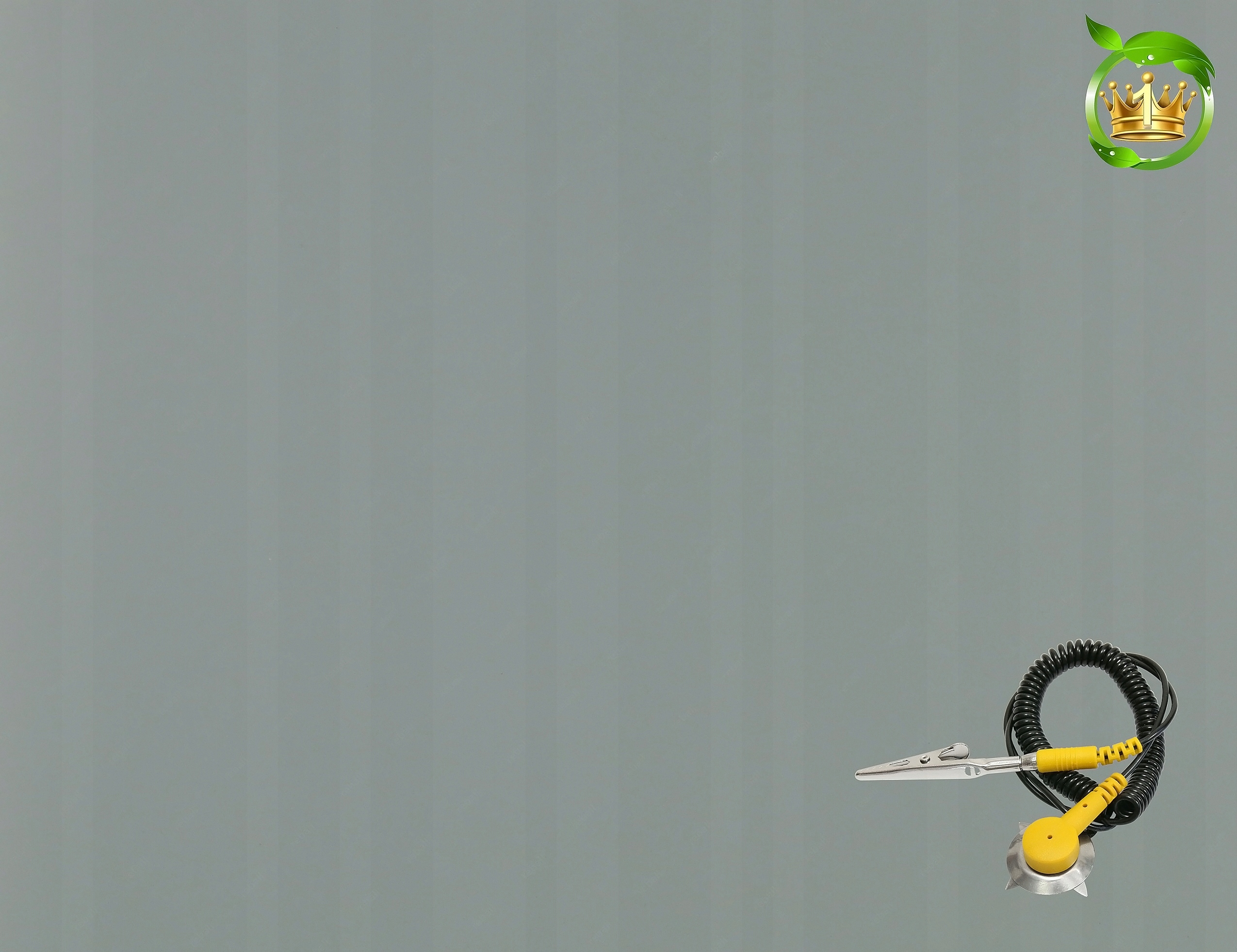 Esd Podložka Šedá Mat 60x120 Premium 45 Esd Kabel