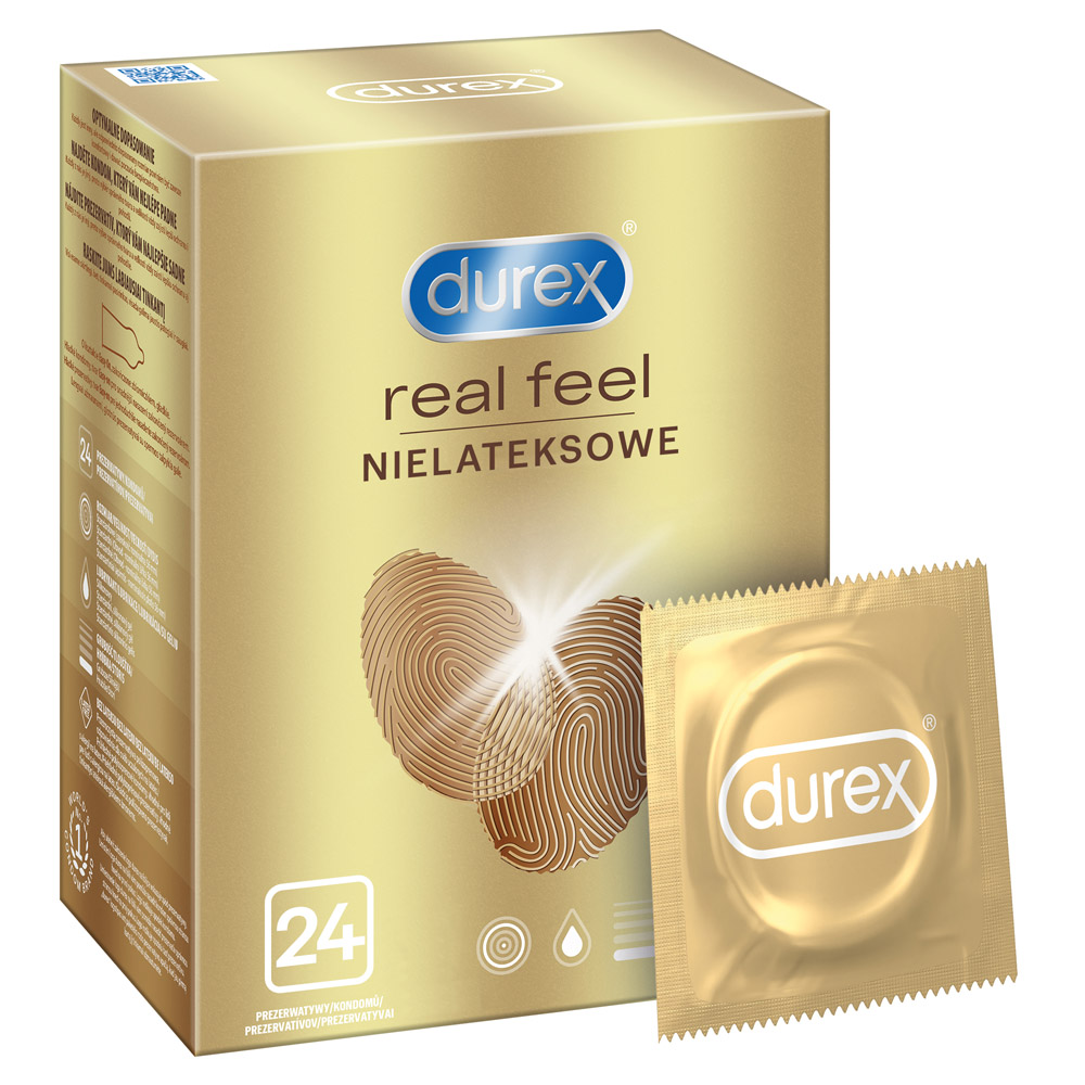 

Durex prezerwatywy Real Feel 24 szt bez lateksu Pl