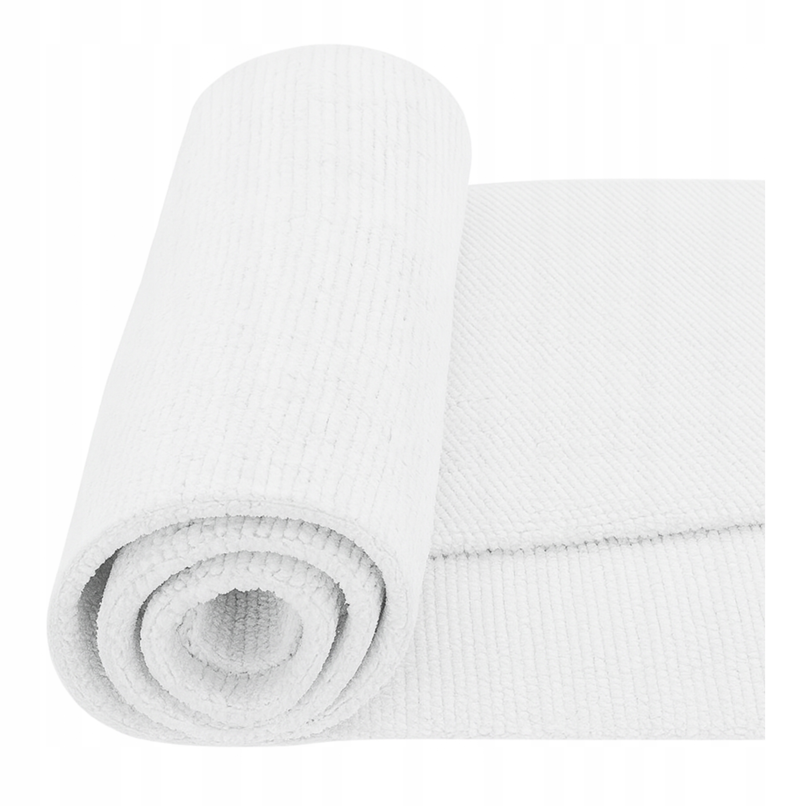 Mikrofibra 40x40cm 380GSM biała bez obszycia uniwersalna do detailingu