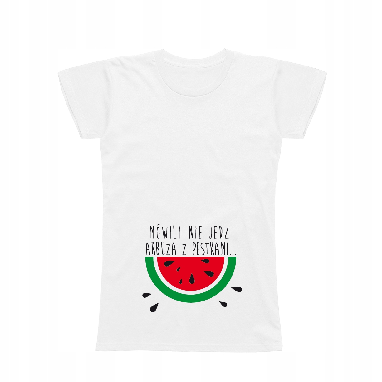 

L - Koszulka T-shirt Ciążowa Arbuz Dla Mamy Ciąża